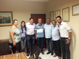 Rafard:Vereadores e membros do Executivo de Rafard reúnem-se com Deputado Estadual Cauê Macris