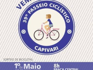 Capivari: 39º Passeio Ciclístico acontece no próximo domingo