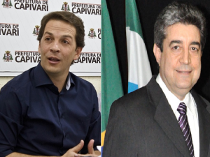 Prefeito Rodrigo Proença e Ex- Prefeito Luis Campaci